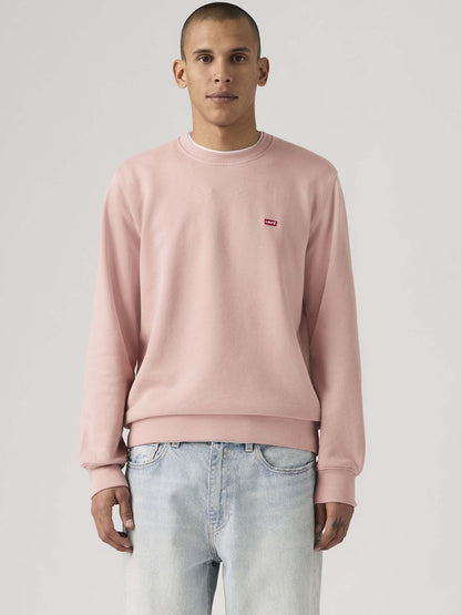 Felpa girocollo Levi's da uomo in rosa