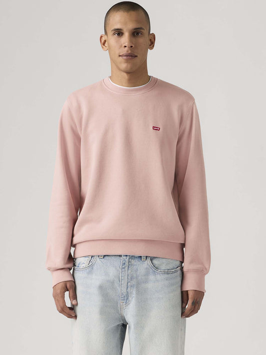 Felpa girocollo Levi's da uomo in rosa