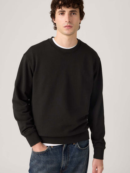 Levi's Original Crew, felpa da uomo nera