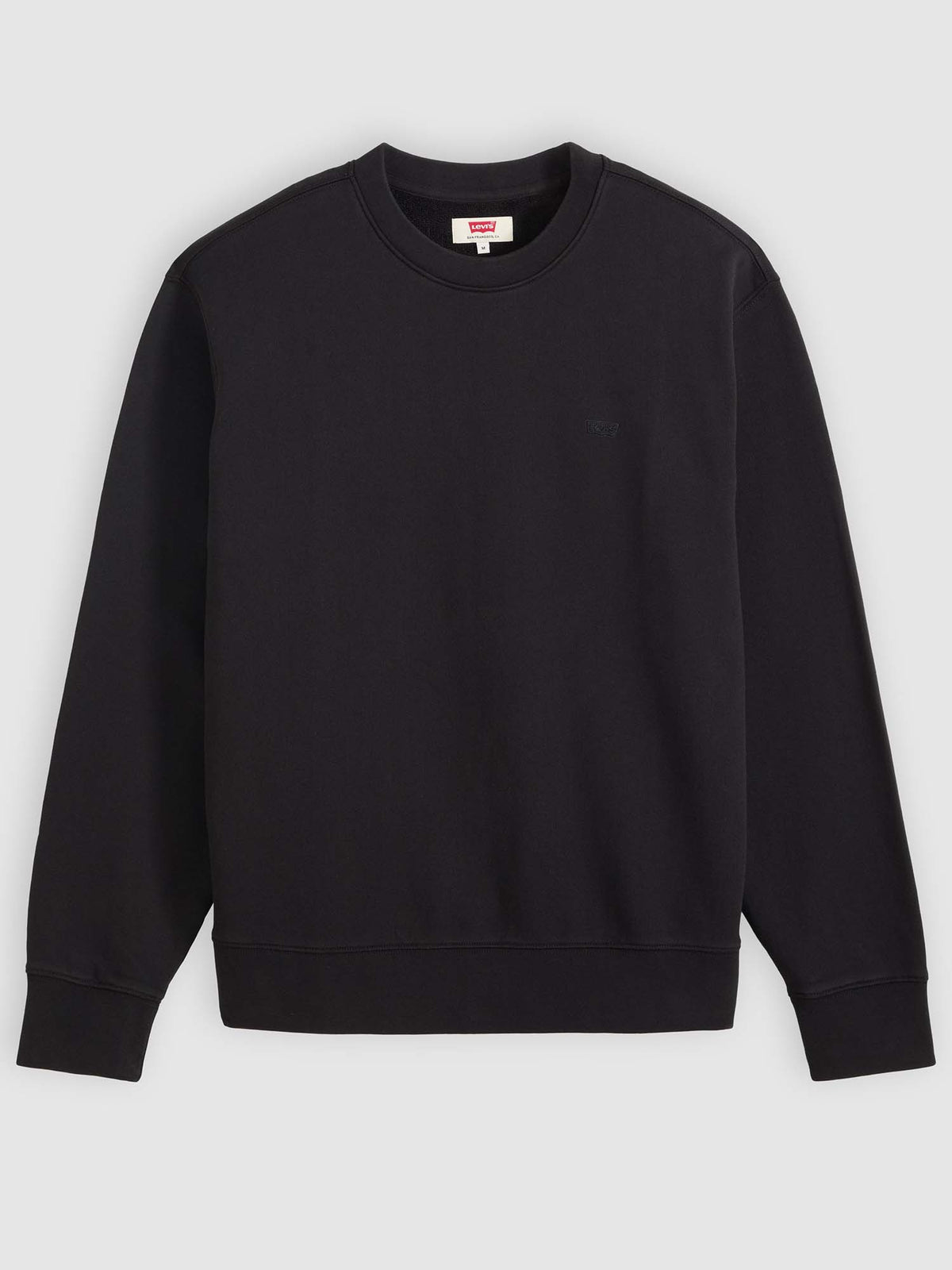 Levi's original crew felpa da uomo nero
