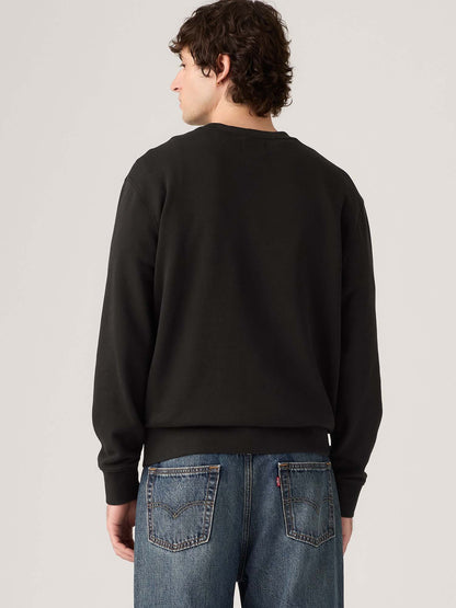 Levi's Original Crew, felpa da uomo nera