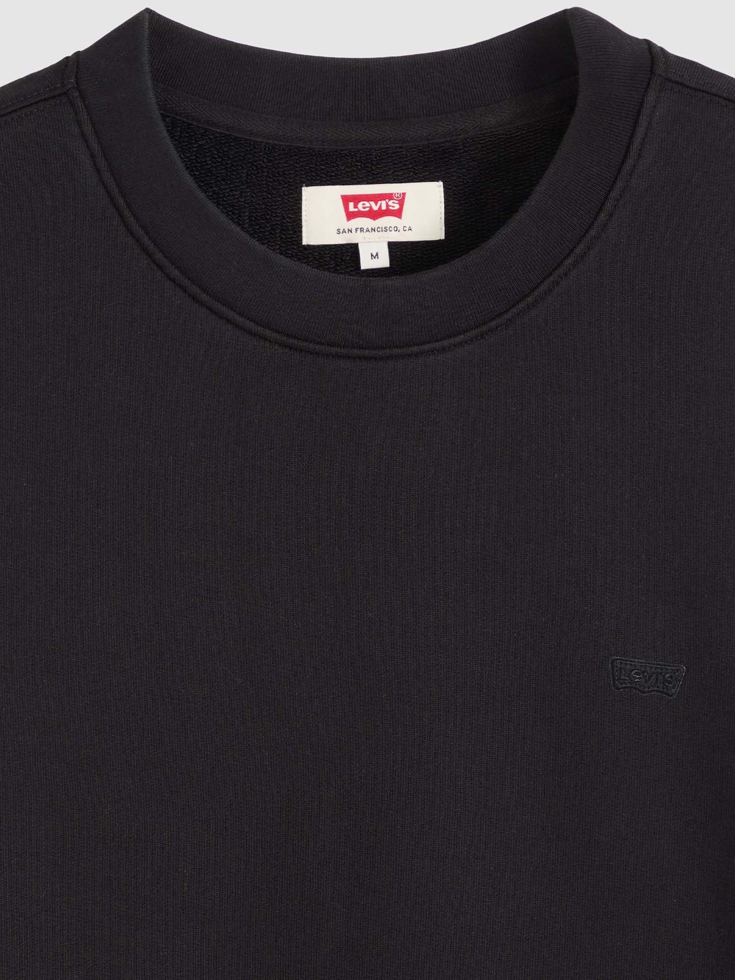Levi's Original Crew, felpa da uomo nera