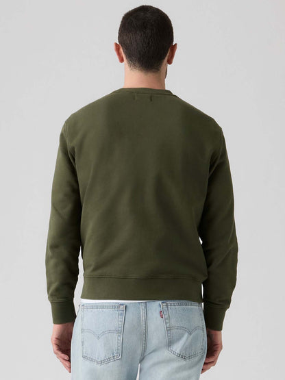 Levi's 35909 0083, felpa da uomo verde