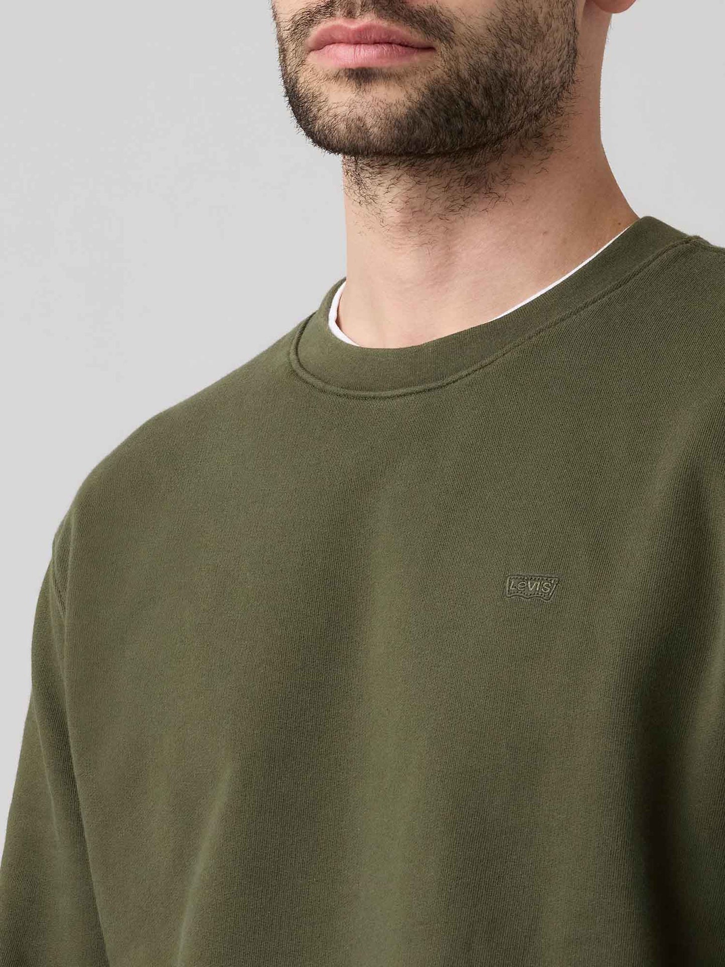 Levi's 35909 0083, felpa da uomo verde