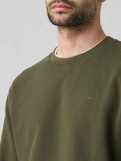 Levi's 35909 0083, felpa da uomo verde