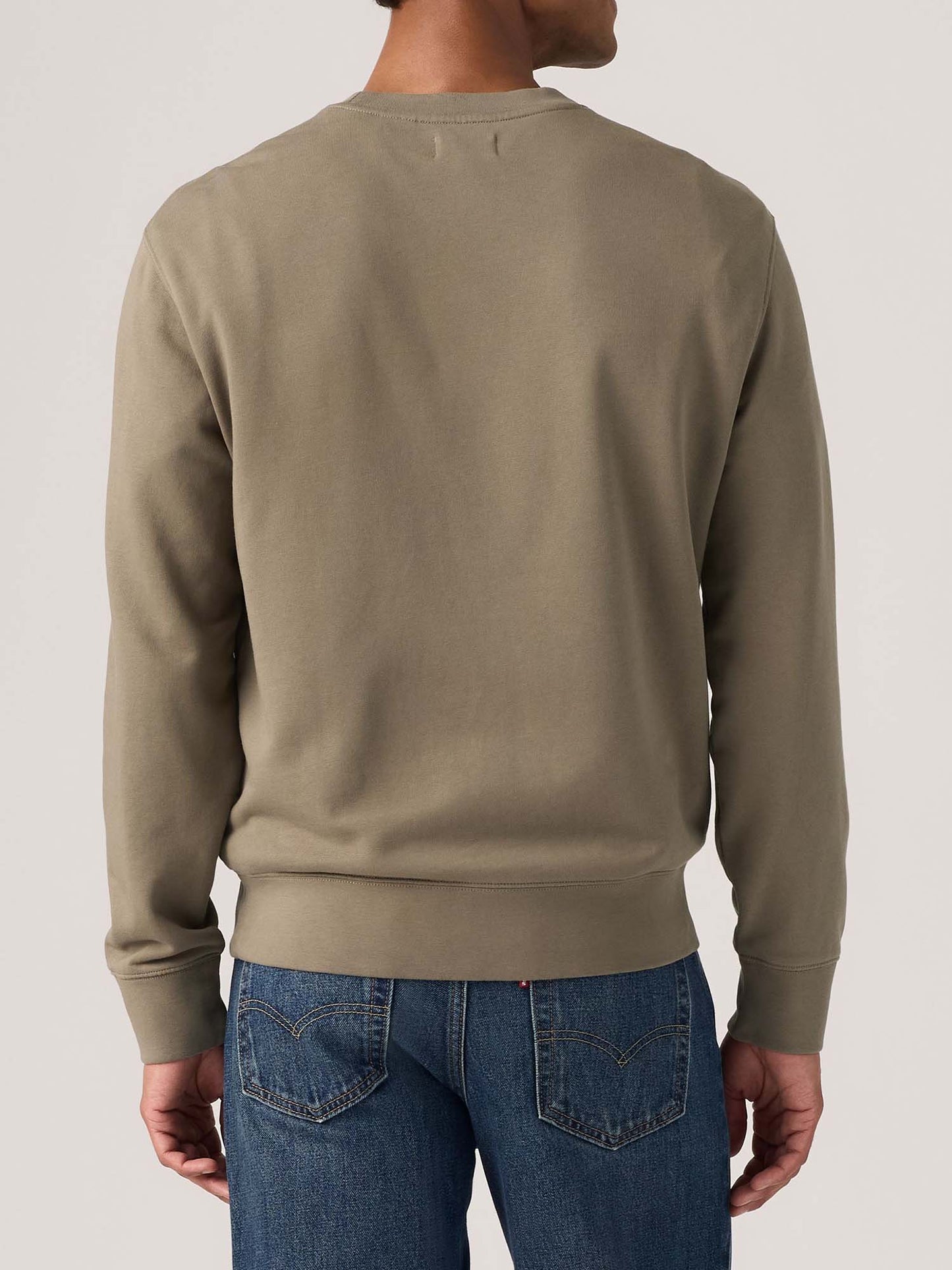 Levi's Original Crew, felpa da uomo beige