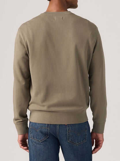 Levi's Original Crew, felpa da uomo beige