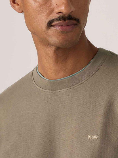Levi's Original Crew, felpa da uomo beige