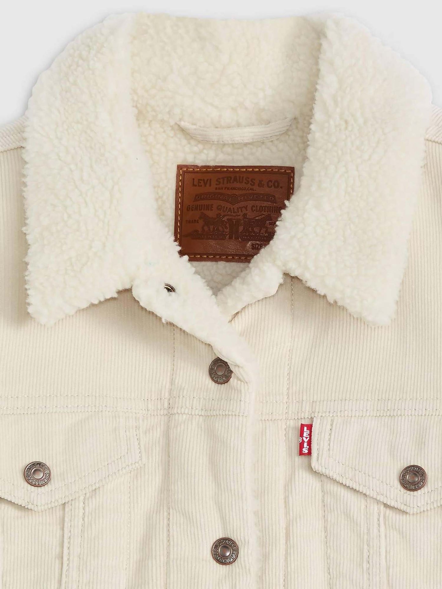SHERPA LEVI'S ORIGINAL DA DONNA PANNA