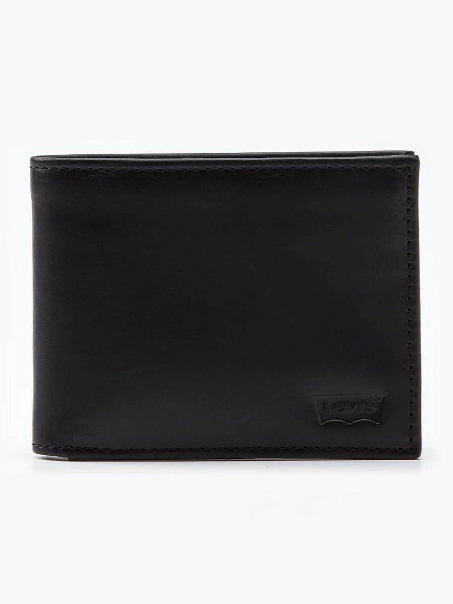 PORTAFOGLIO IN PELLE LEVI'S DA UOMO NERO