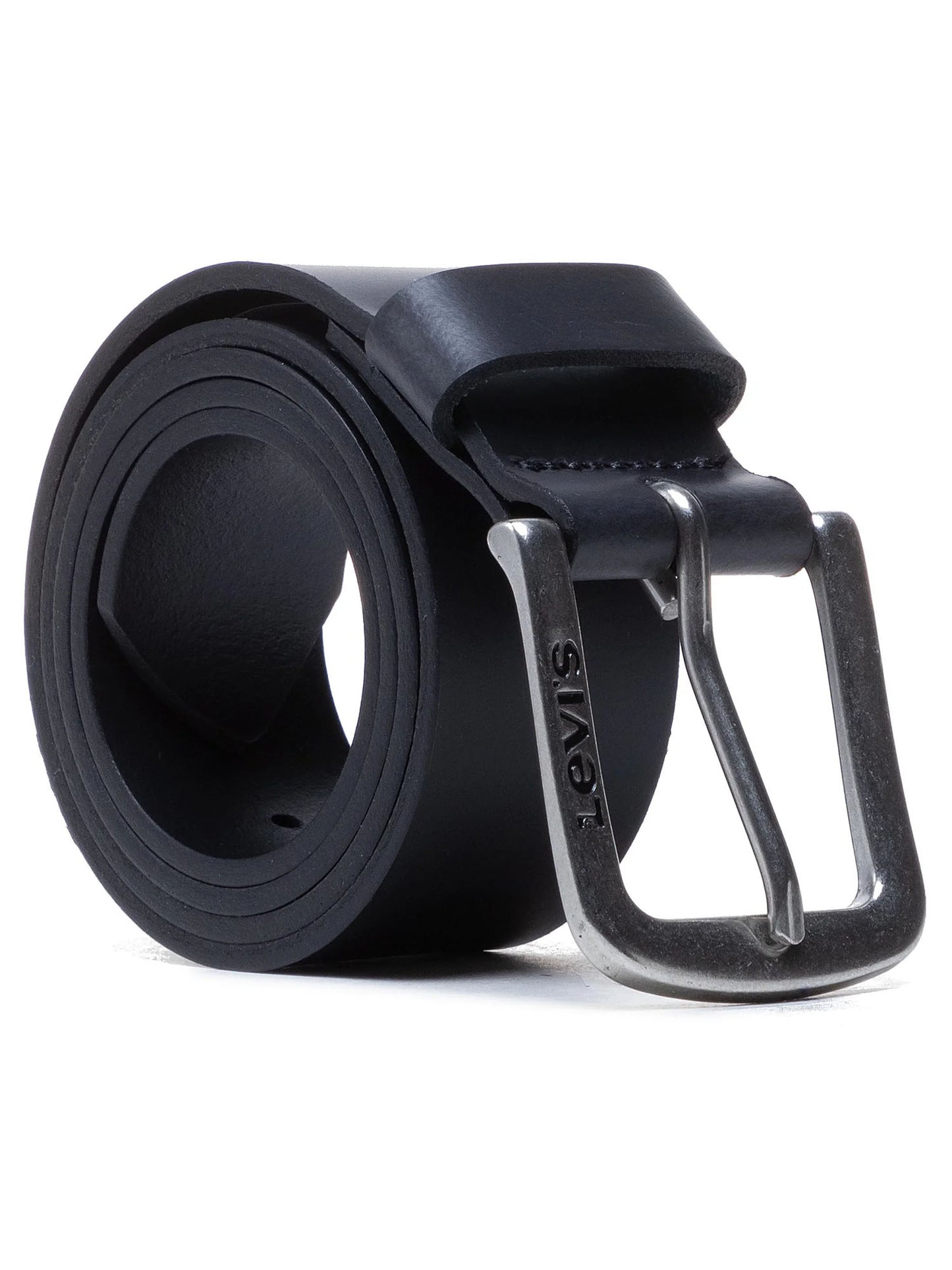LEVI'S CINTURA IN PELLE DA UOMO NERO