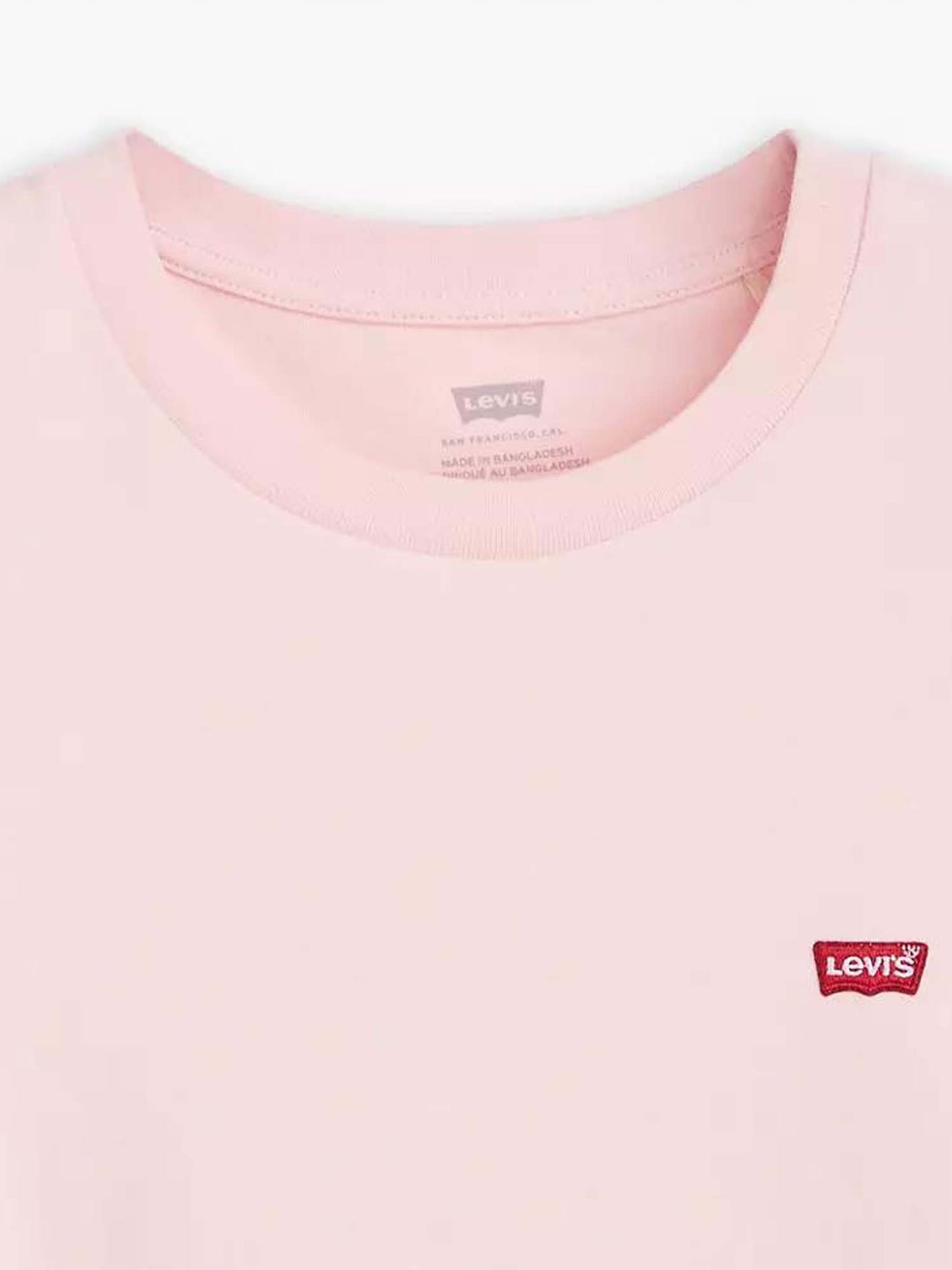 T-SHIRT MEZZA MANICA LEVI'S DA RAGAZZA ROSA