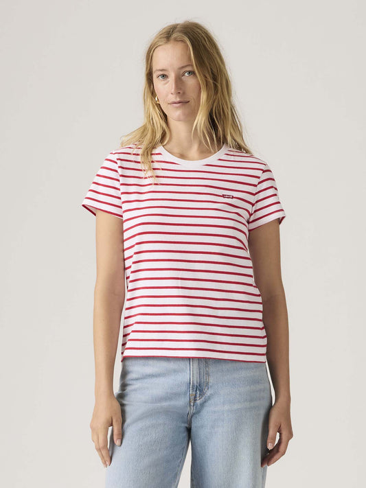 Levi's The Perfect, t-shirt maniche corte da Donna multicolore