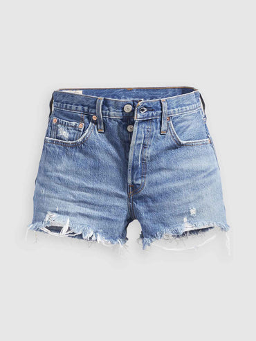 Levi's 501 Original Denim Shorts da donna in denim