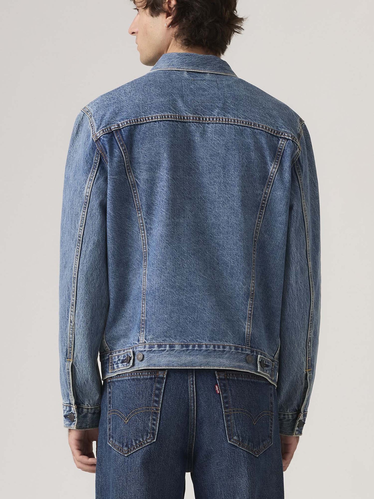 Levi's 72334, classico giubbino jean da uomo in denim