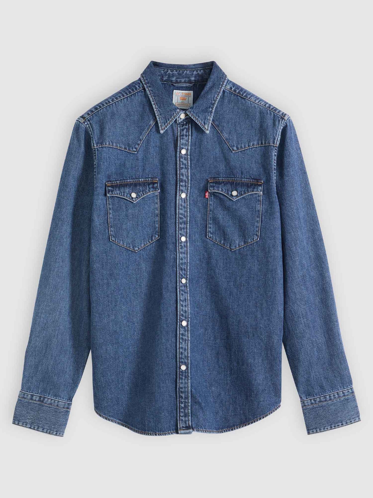 Levi's Barstow Western, camicia denim a manica lunga da uomo