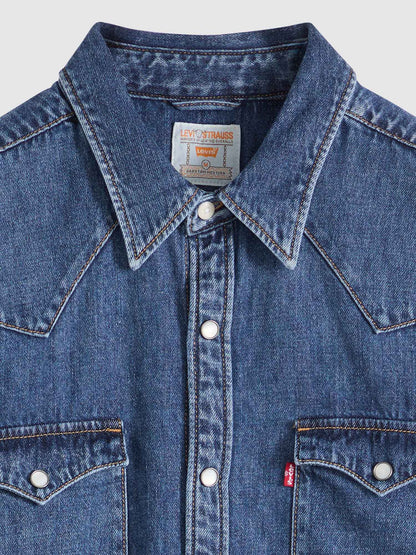 Levi's Barstow Western, camicia denim a manica lunga da uomo