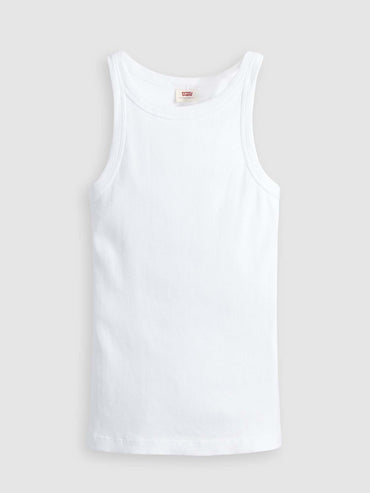 Canotta Essential Racer da donna bianca Levi's
