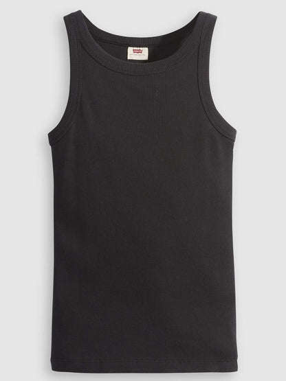Levi's canotta t-shirt da donna nero