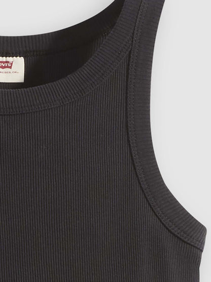 Levi's canotta t-shirt da donna nero