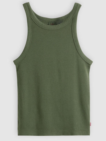 Canotta Essential Racer di Levi's da donna verde