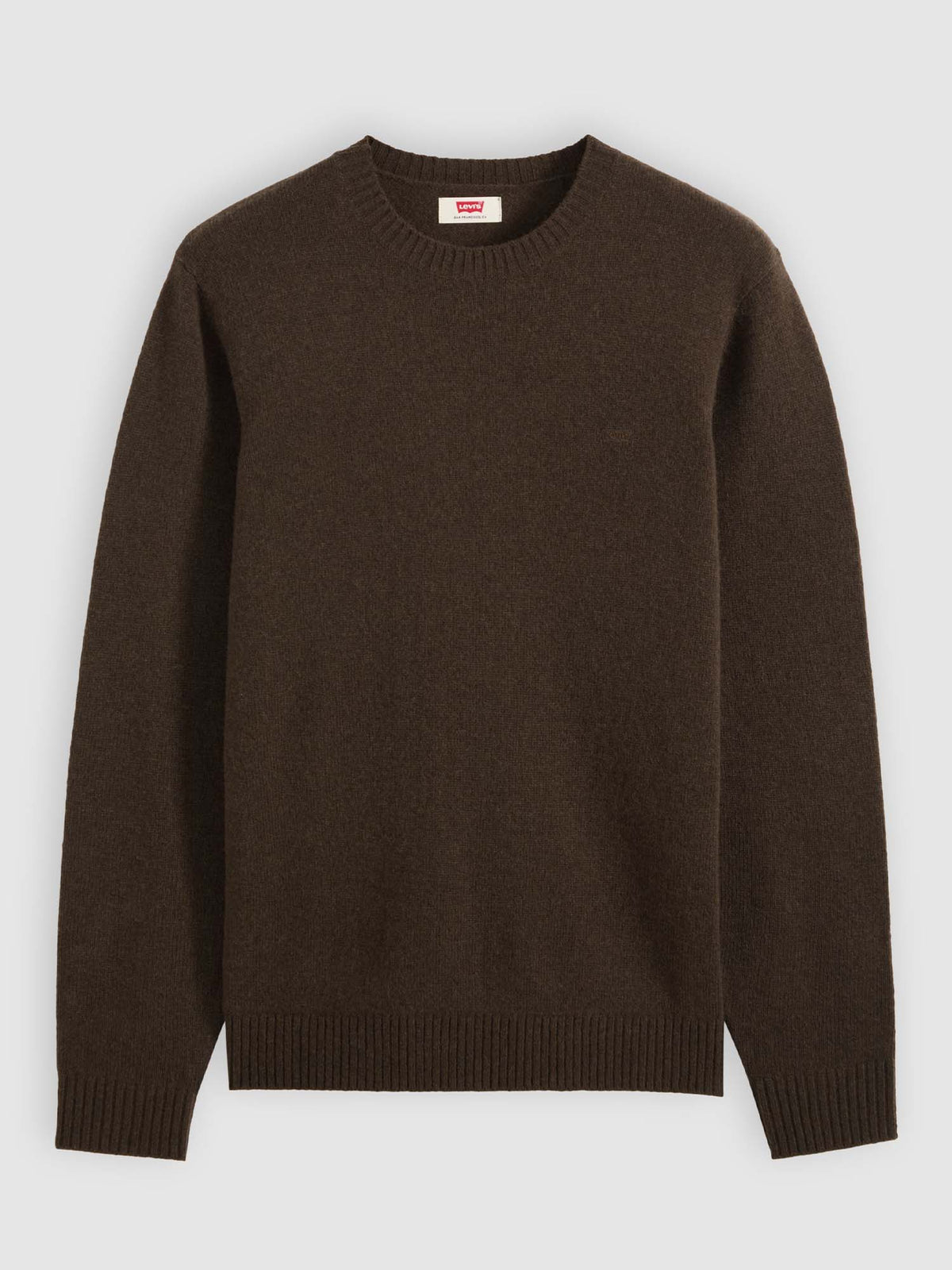 Levi's original swea maglia da uomo marrone