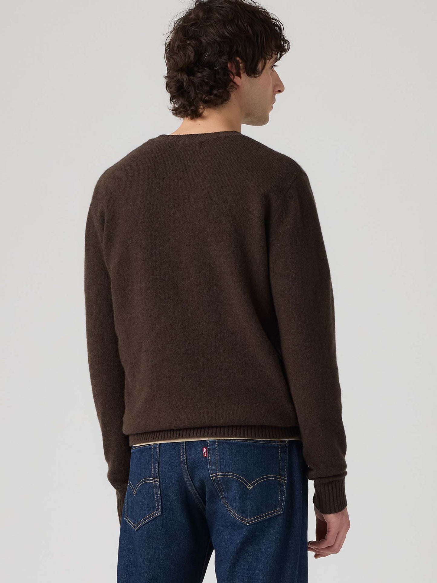 Levi's Original Swea, maglia da uomo marrone