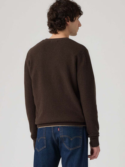 Levi's Original Swea, maglia da uomo marrone