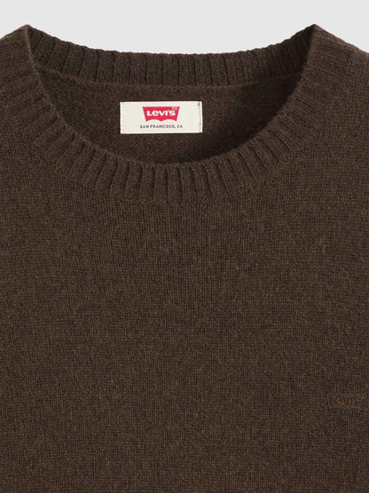 Levi's Original Swea, maglia da uomo marrone