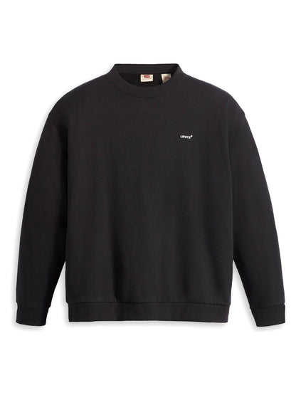 FELPA GIROCOLLO LEVI'S DA RAGAZZA NERO