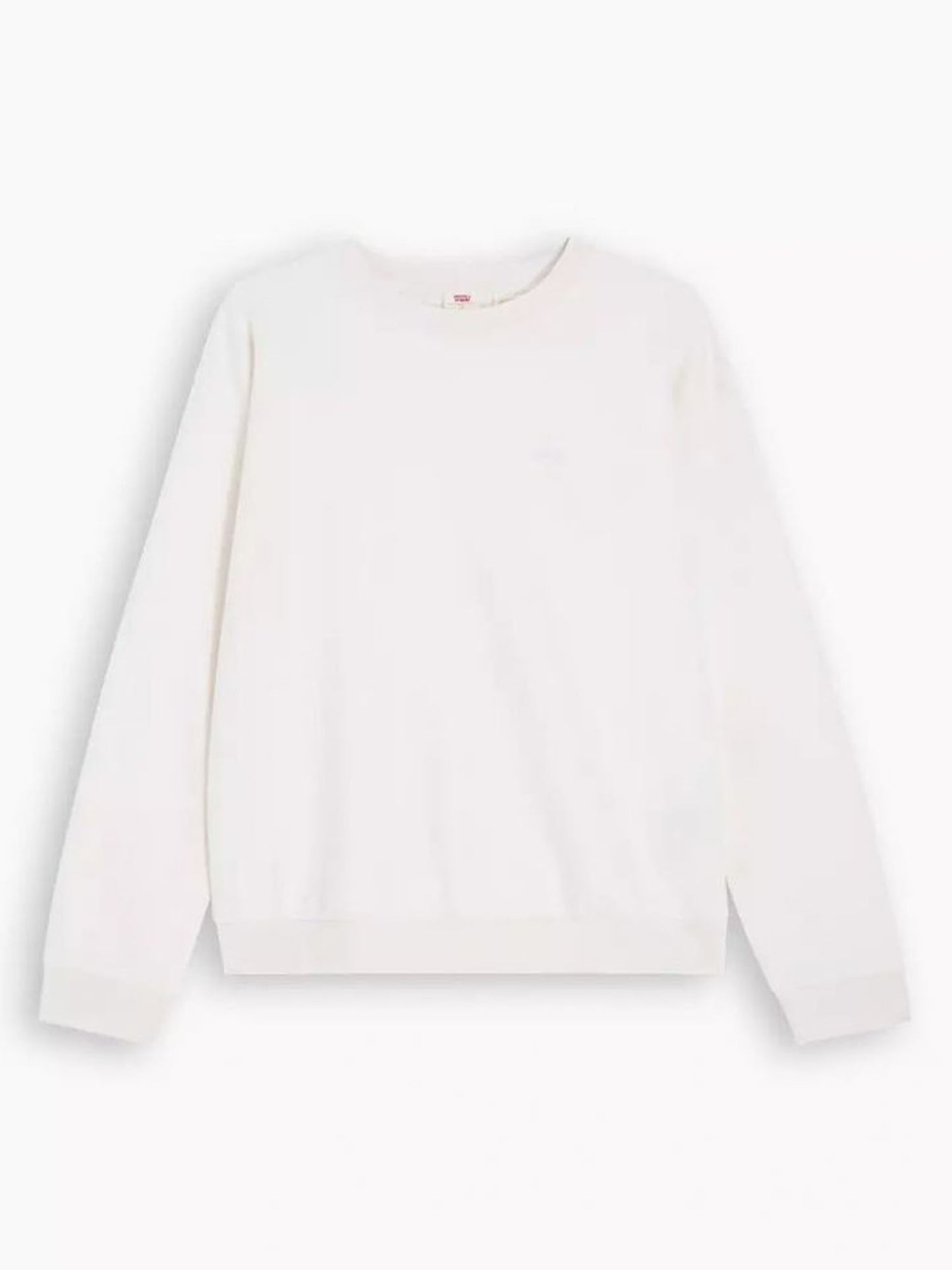 FELPA GIROCOLLO LEVI'S DA RAGAZZA PANNA