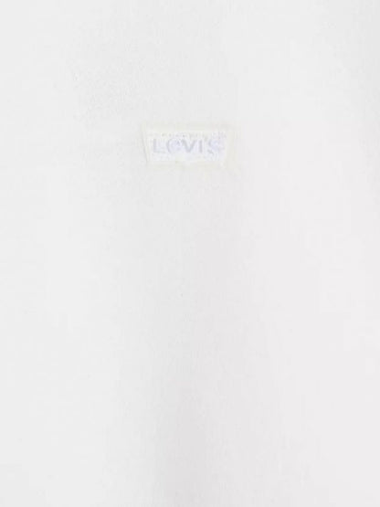 FELPA GIROCOLLO LEVI'S DA RAGAZZA PANNA