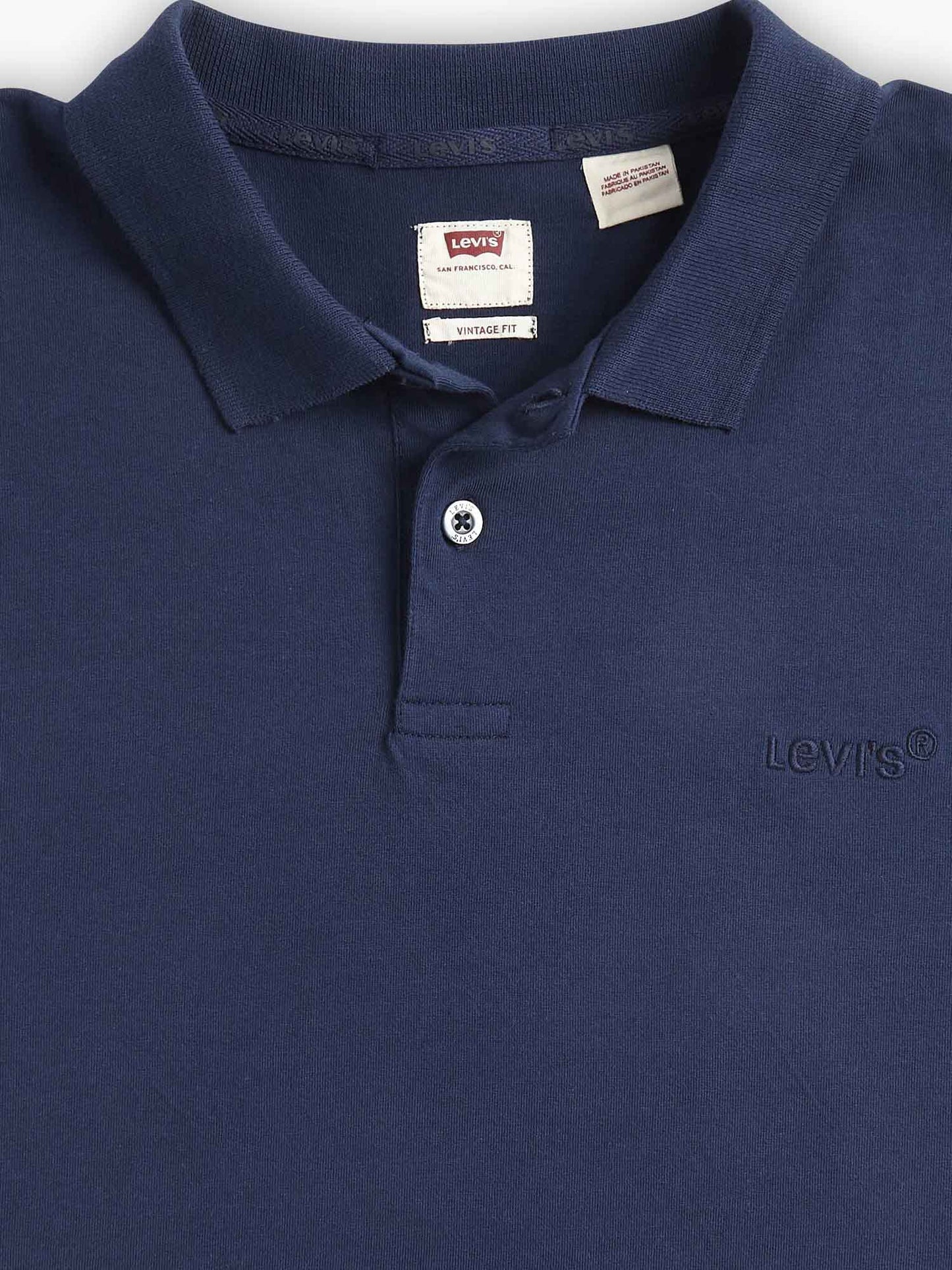 Polo Levi's Authentic da uomo in blu