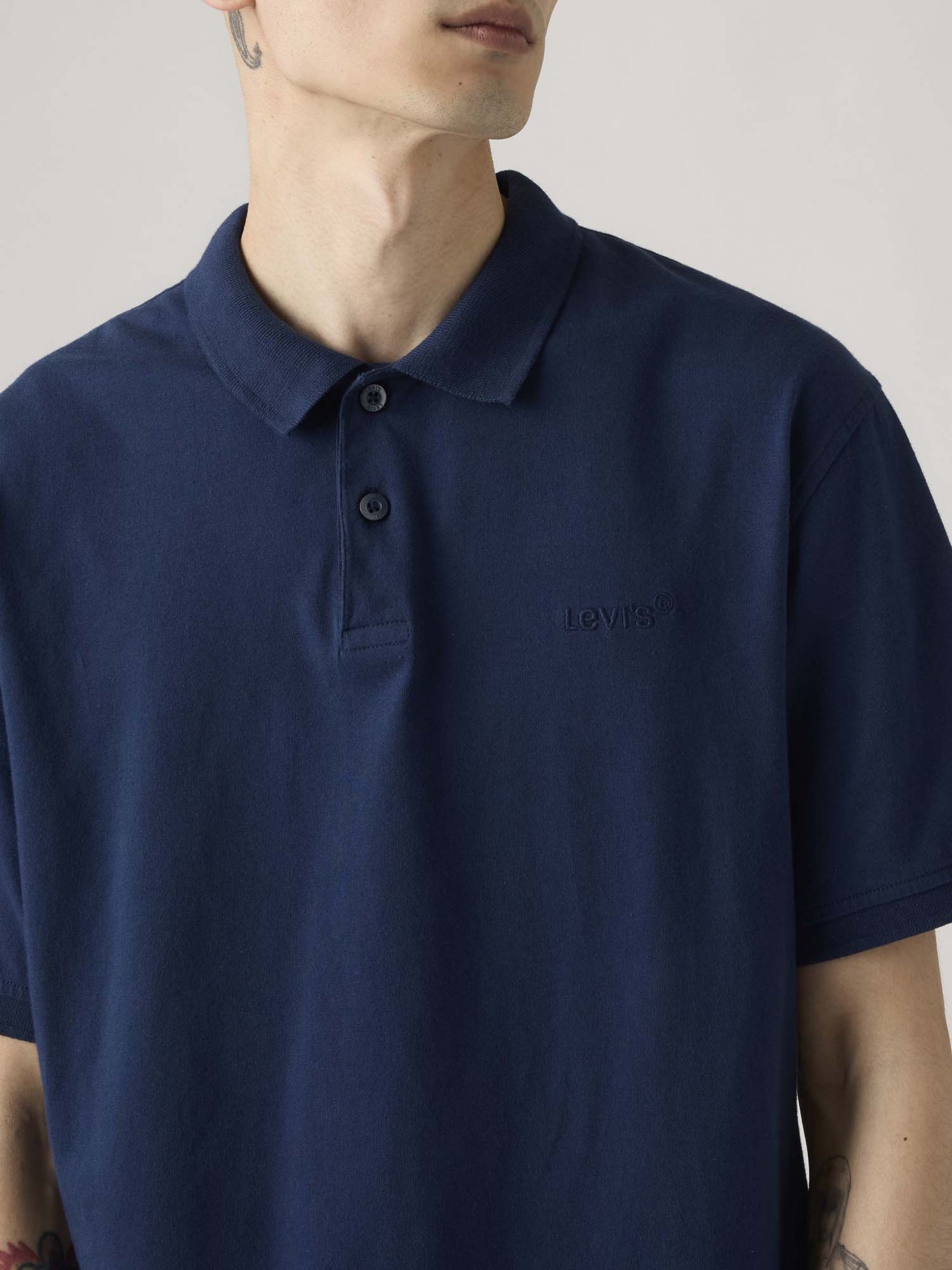 Polo Levi's Authentic da uomo in blu