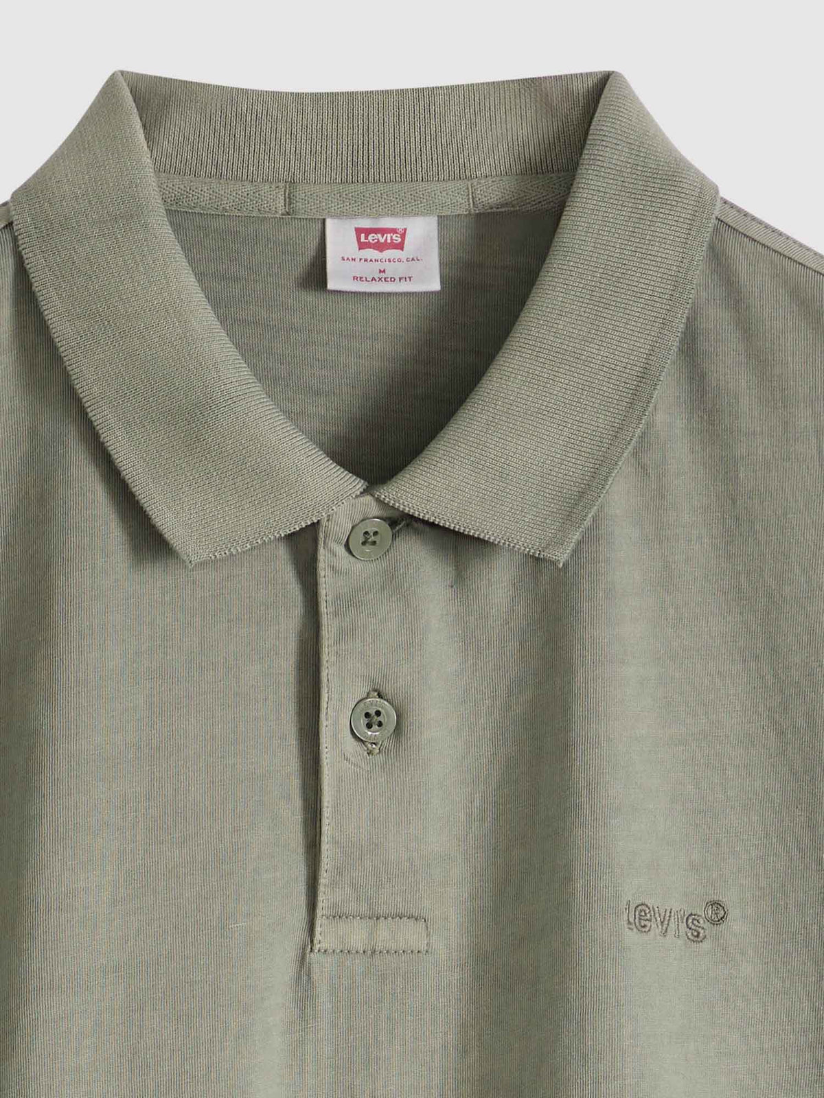 Levi's polo mm da uomo verde militare