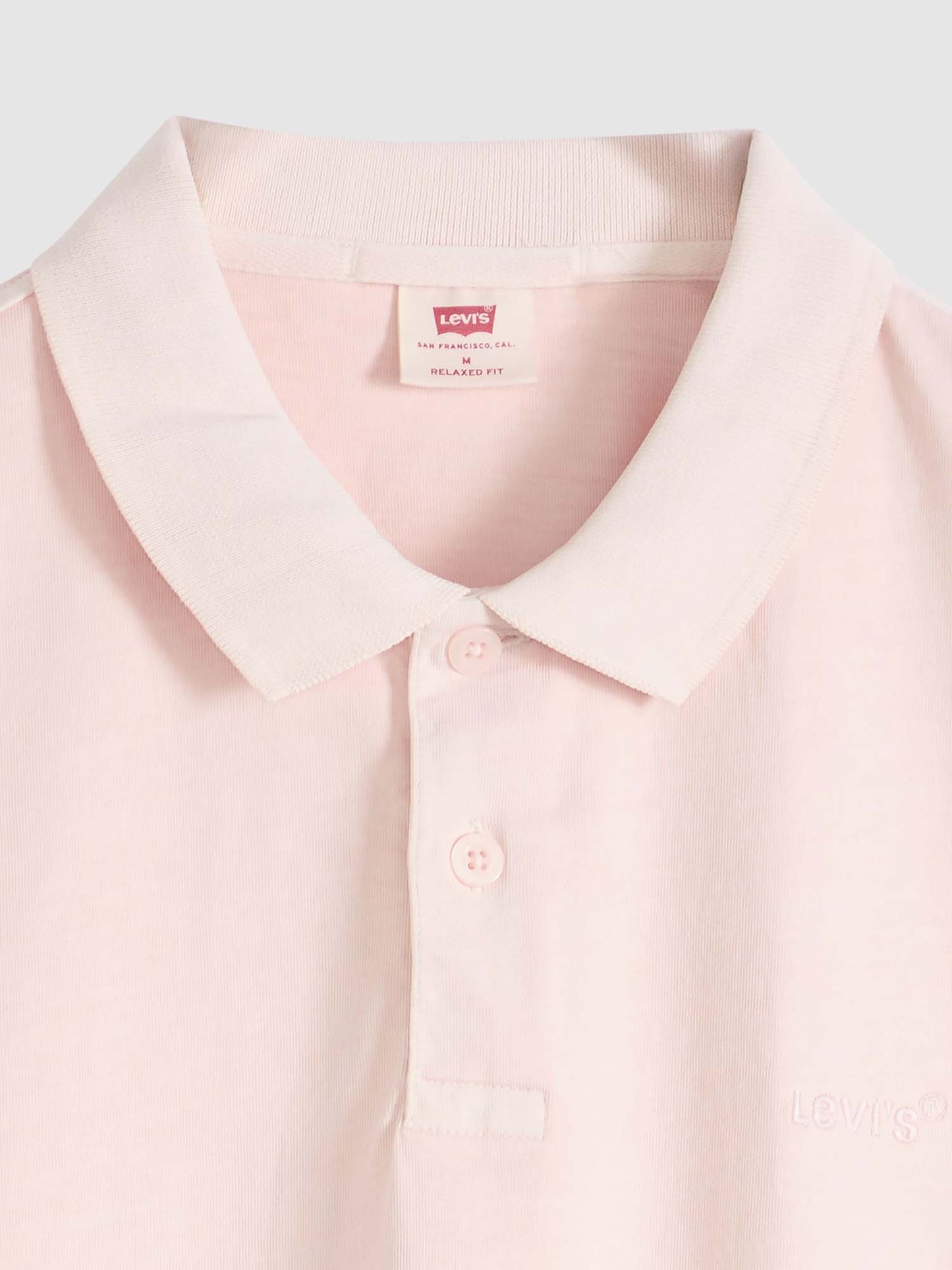Levi's Authentic Polo a maniche corte da uomo rosa