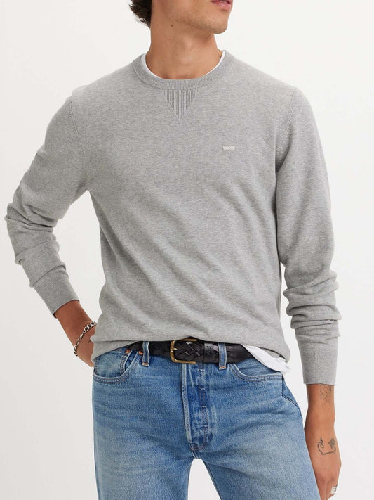 FELPA IN MAGLIA RASATA LEVI'S DA UOMO GRIGIO
