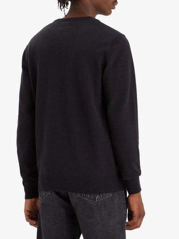 FELPA IN MAGLIA RASATA LEVI'S DA UOMO NERO