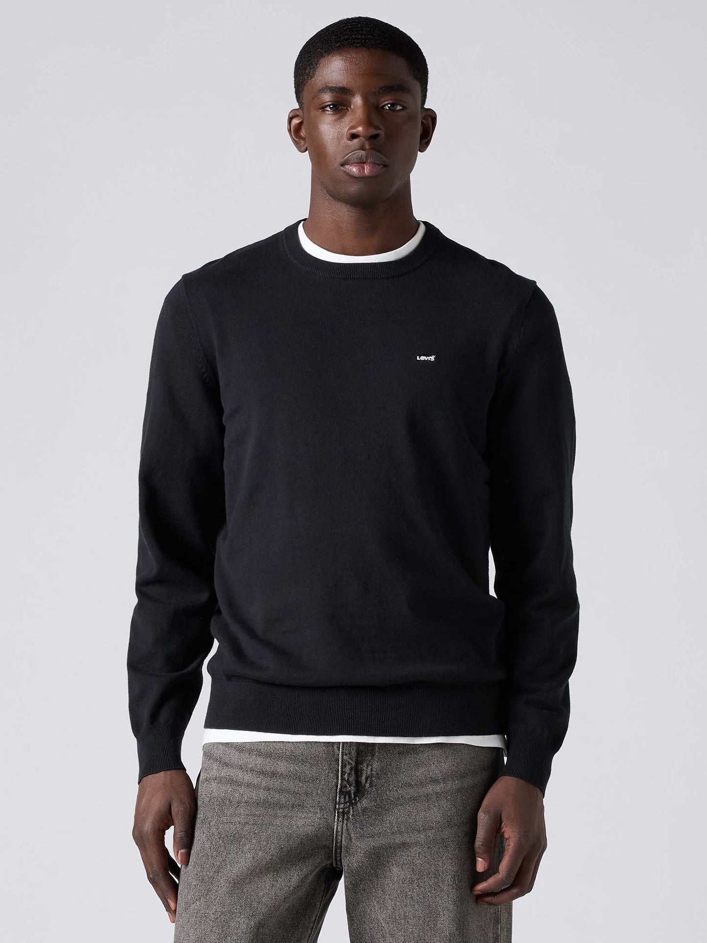 Levi's Lightweight, maglia da uomo nera