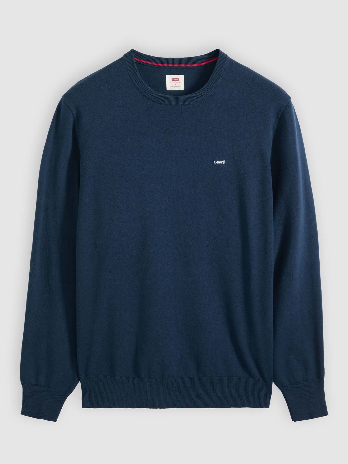 Levi's Lightweight Housemark Sweater, maglia girocollo uomo blu