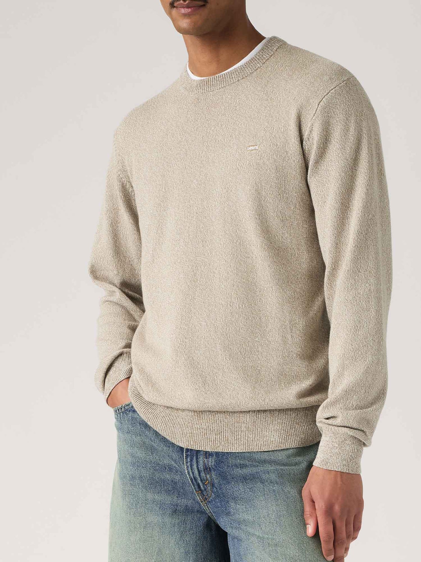 Levi's Lightweight, maglia da uomo beige