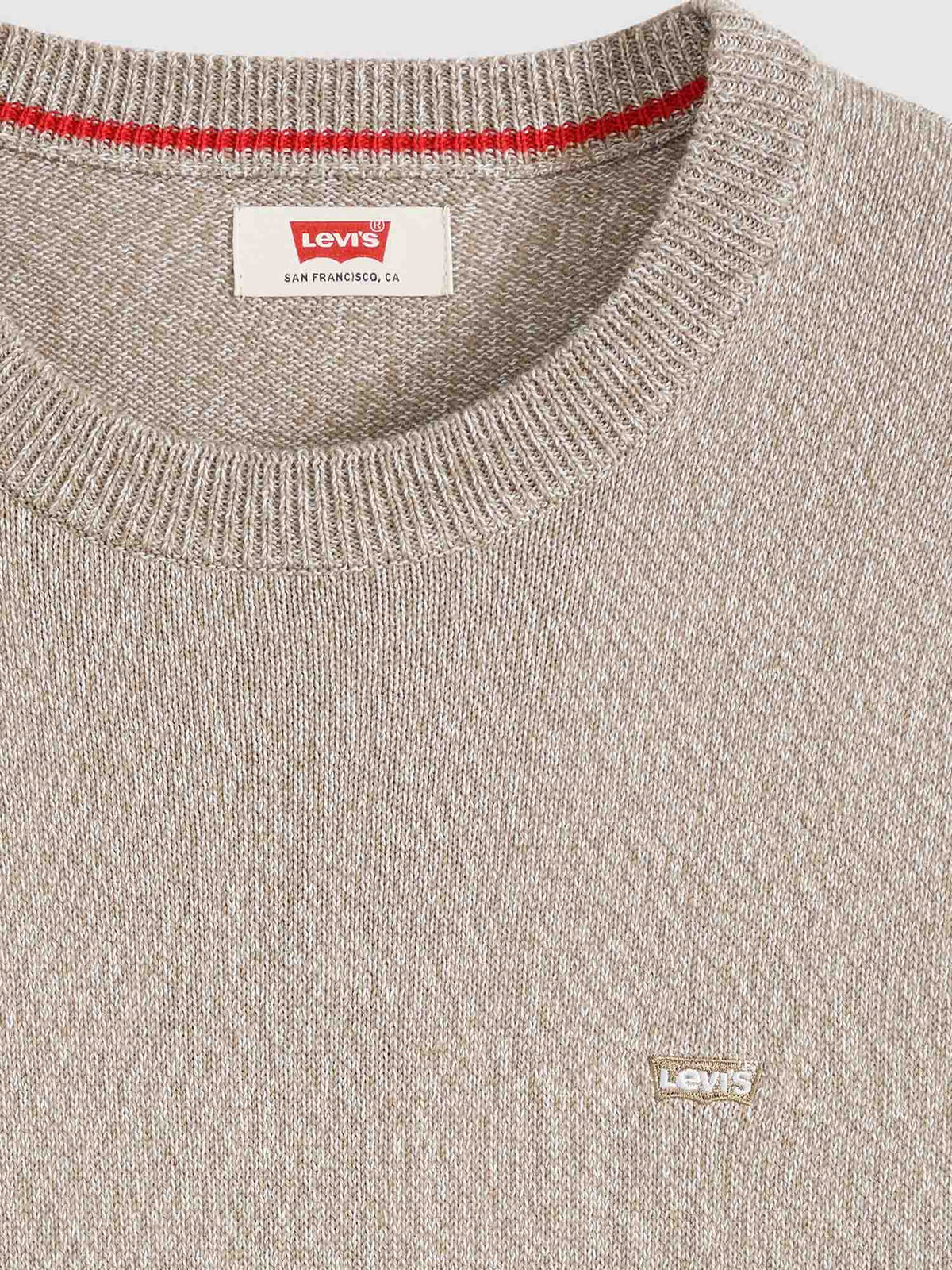 Levi's lightweight maglia da uomo beige