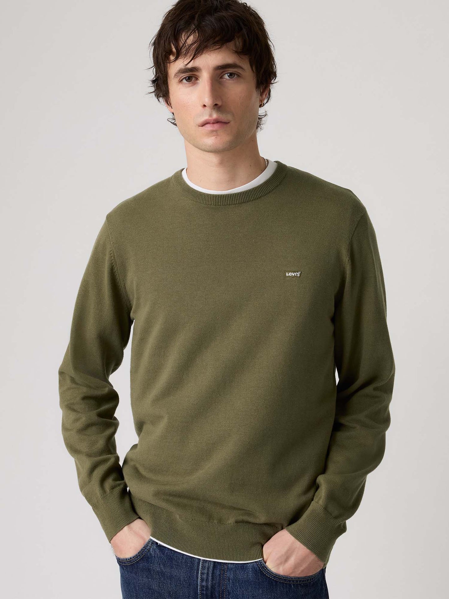 Levi's Lightweight, maglia da uomo verde