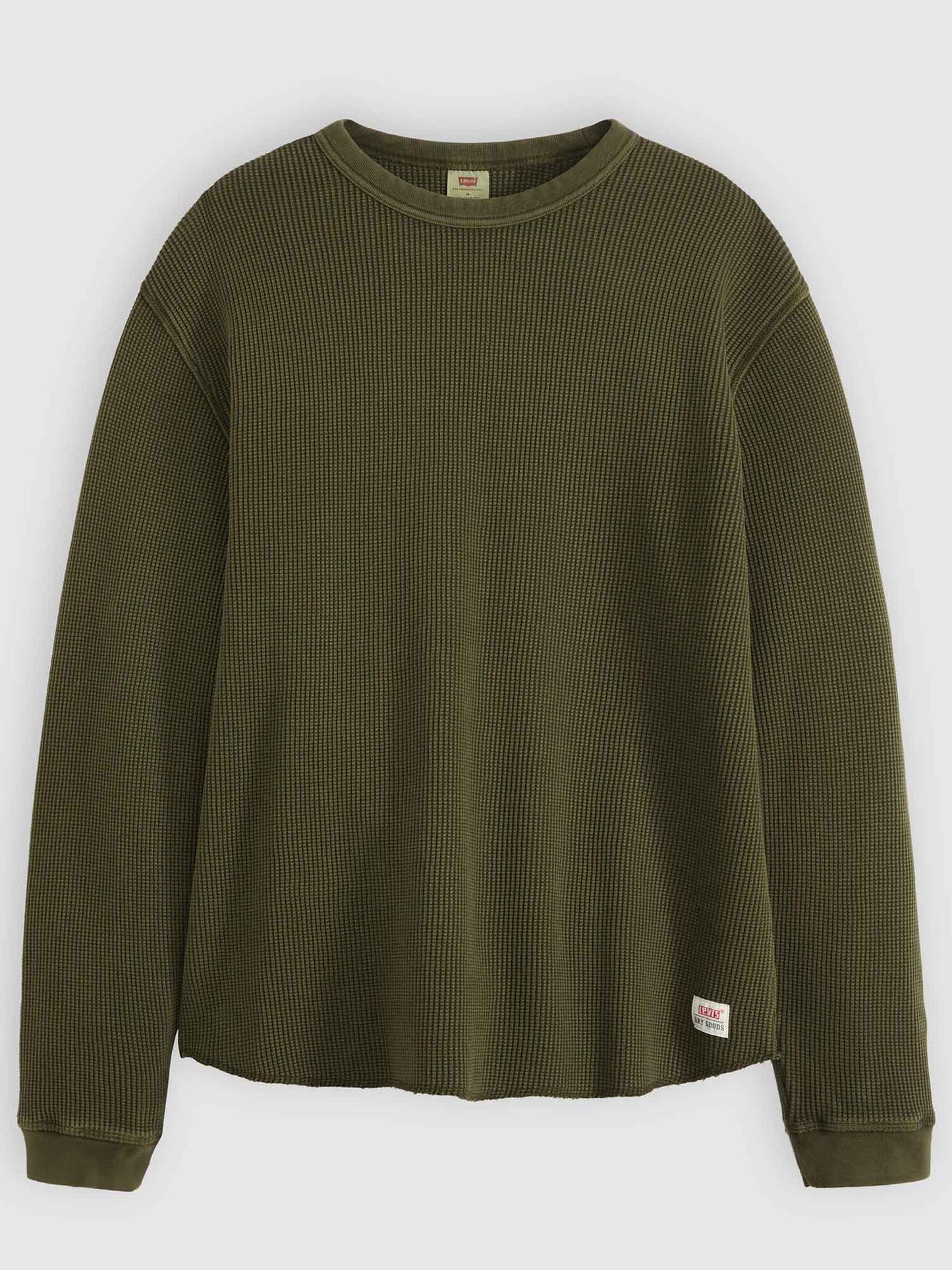 Levi's maglia termica a maniche lunghe da uomo verde