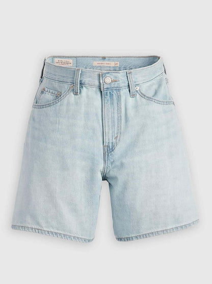 PANTALONCINI BAGGY LEVI'S DA DONNA JEANS CHIARO