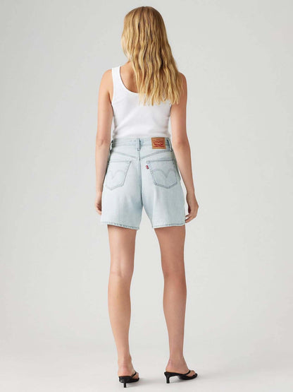 PANTALONCINI BAGGY LEVI'S DA DONNA JEANS CHIARO