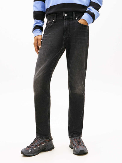 Jeans slim fit Austin neri da uomo di Tommy Jeans