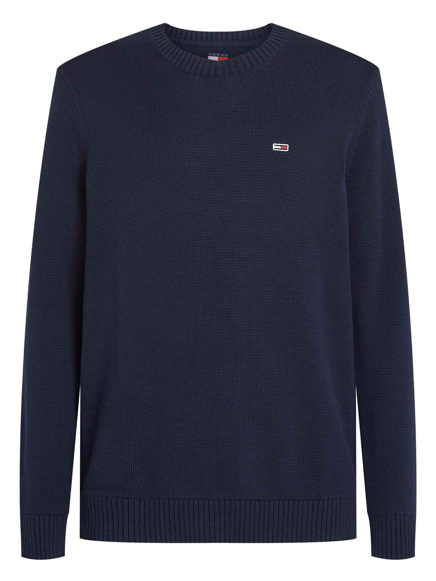 MAGLIONCINO SLIM C-NECK TOMMY JEANS UOMO BLU