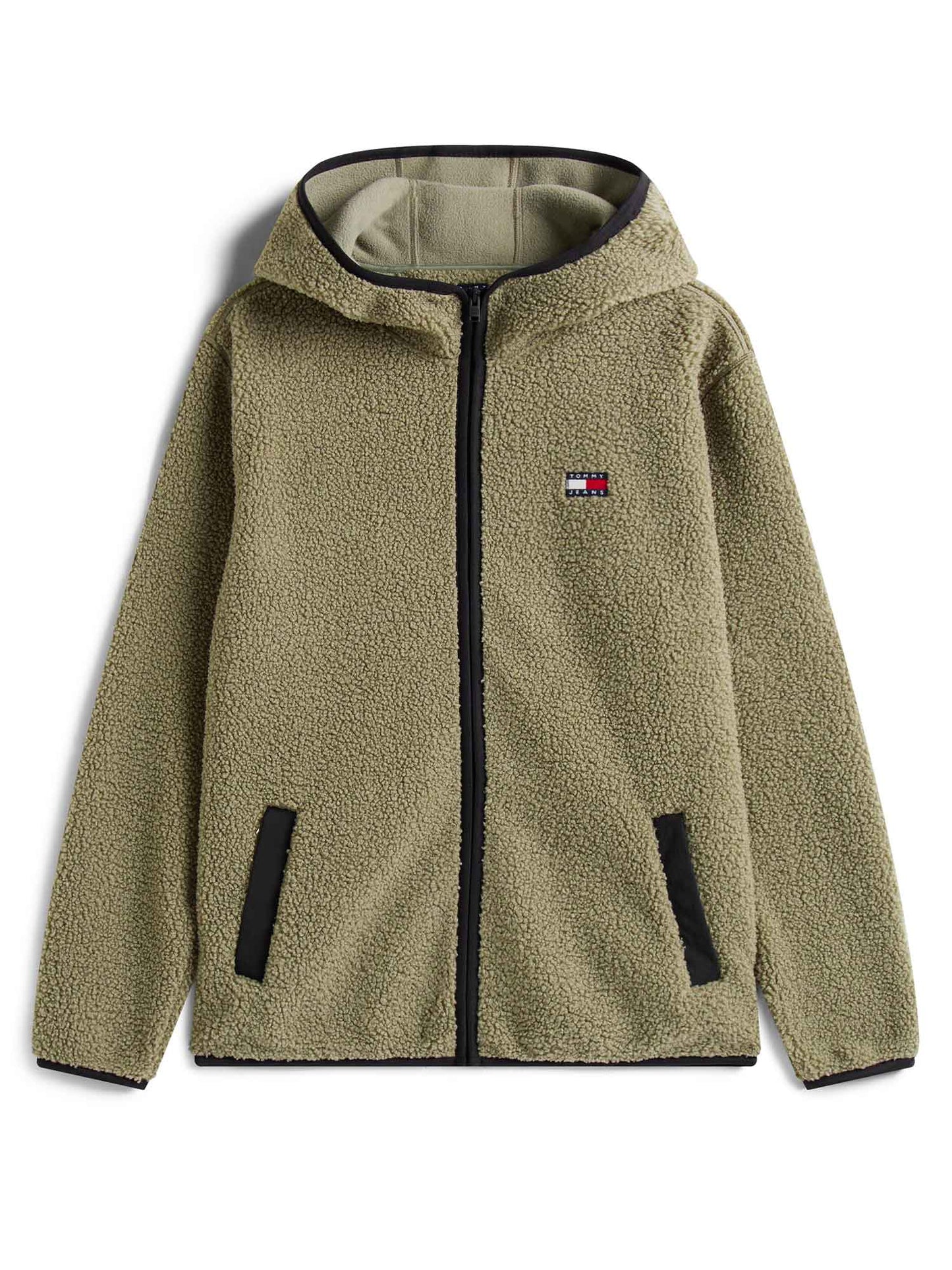 GIACCA TEDDY TOMMY JEANS DA UOMO SALVIA