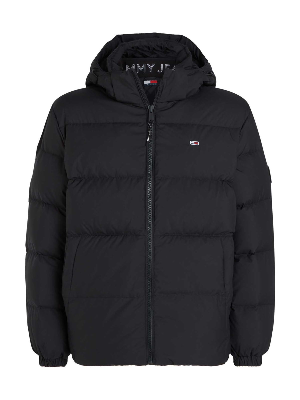 Tommy jeans ess. jkt giubbino da uomo nero